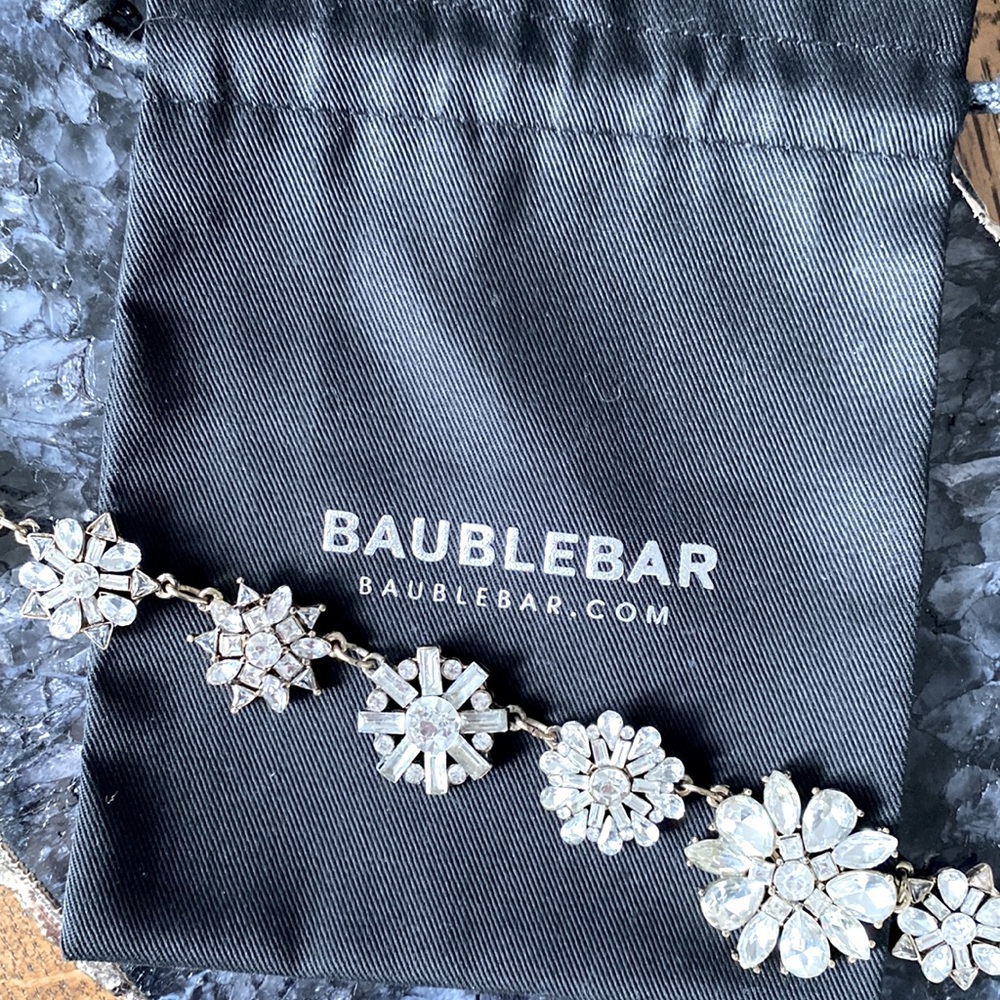 Flower Stone Statement Necklace - image 7